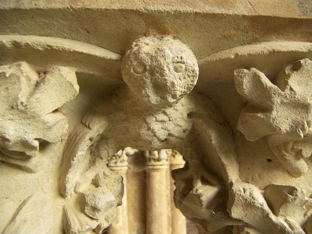 Sculpture du maître de cabestany dans l'abbaye