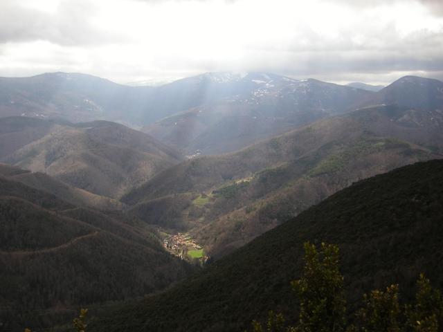 Vue de la pelade autour de notre location de vacances