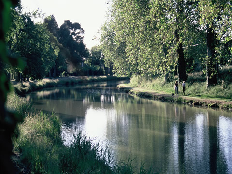 Le canal du midi autour de notre location de vacances