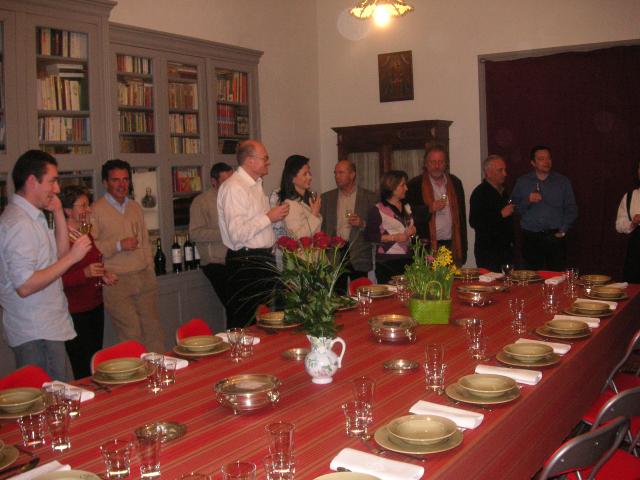 Repas à la bibliothèque