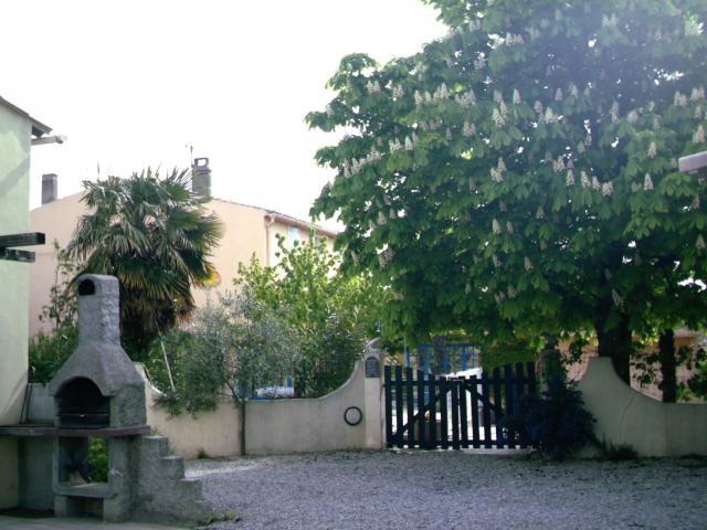 L'entrée de la piscine