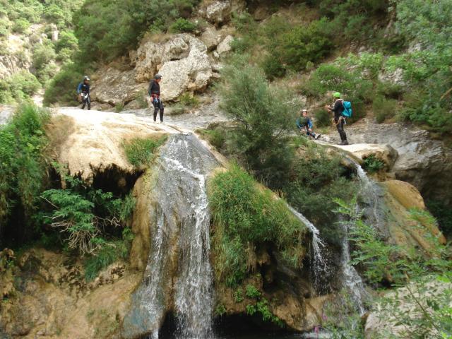 Canyoning dans les gorges de thermes autour de notre location de vacances