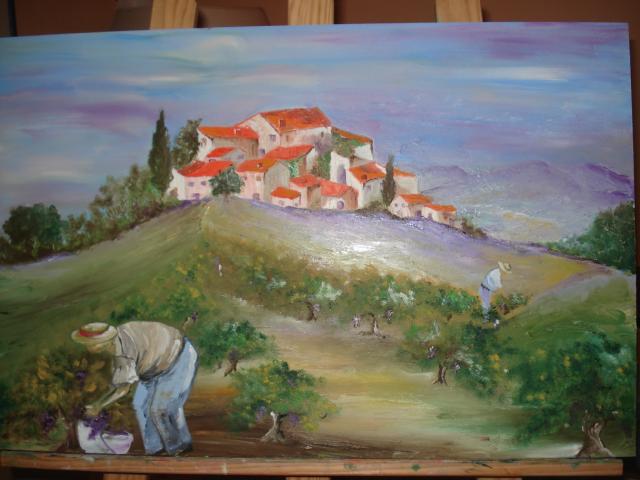 Mon atelier : peintures et loisirs autour de notre location de vacances