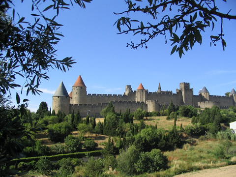 La cité médiévale de carcassonne