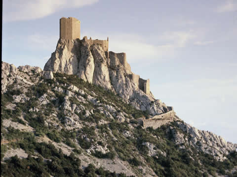 Chateaux cathares autour de notre location de vacances