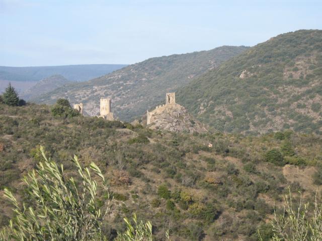 A 1,5 km des châteaux de lastours, haut lieu du catharisme.