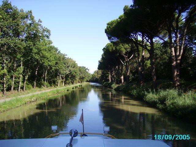 Le canal du midi autour de notre location de vacances