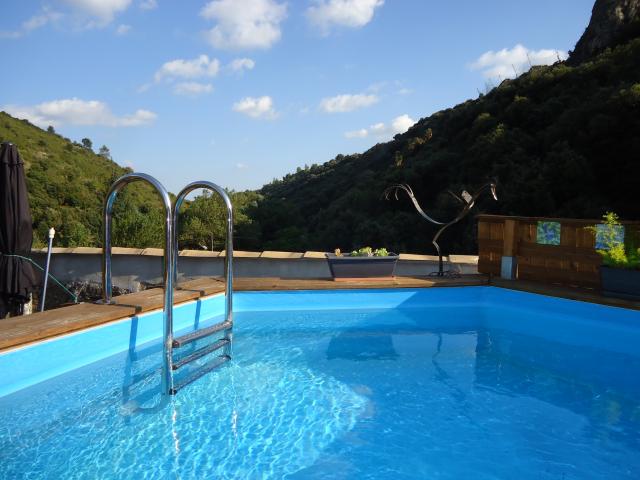 La piscine de nos hôtes