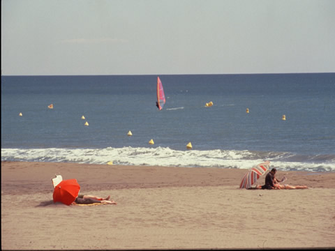 La plage